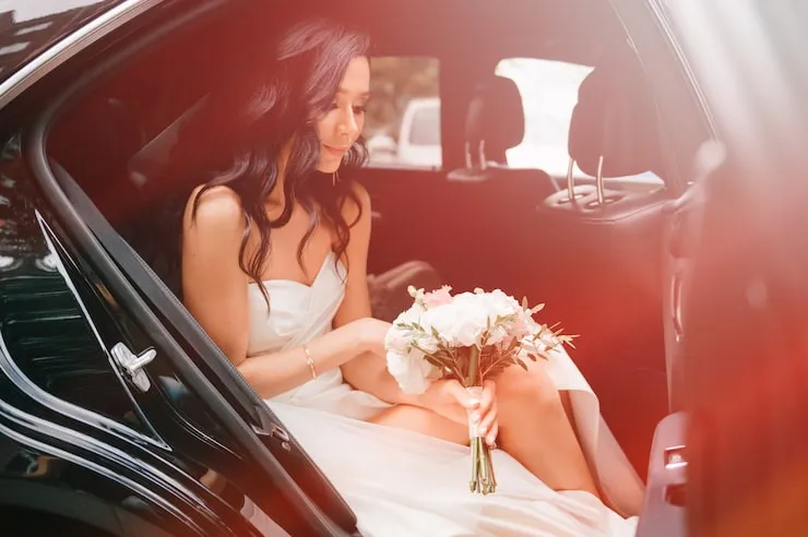 Bridal party transportation in New Orleans