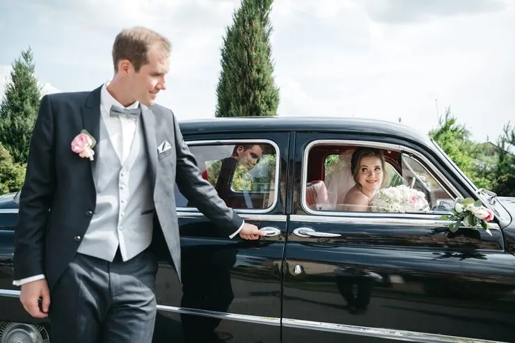Wedding getaway car service in New Orleans