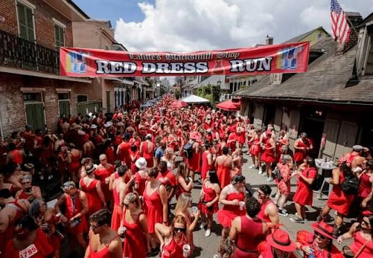 Red Dress Run New Orleans